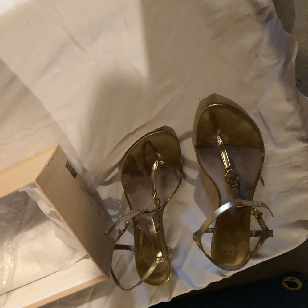 Micheal Kors Nora Wedge strap sandals